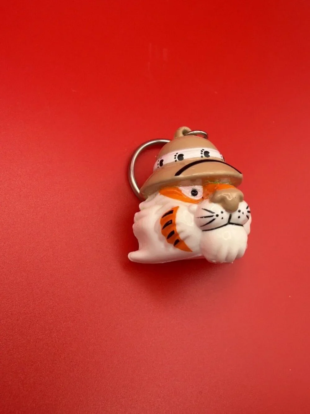 Tony the Tiger Safari Hat Cute Keychain 1997